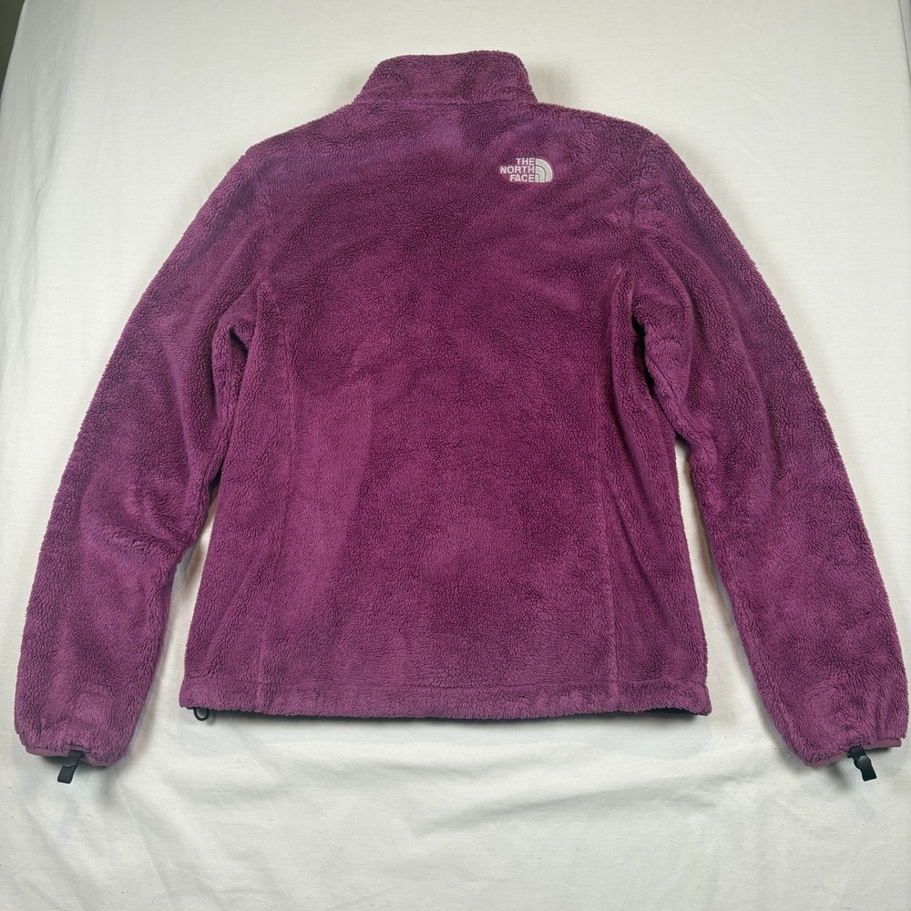 The North Face Jacket Womens Small Full Zip Long Sleeve Outdoors Pink Fleece - Picture 4 of 9
